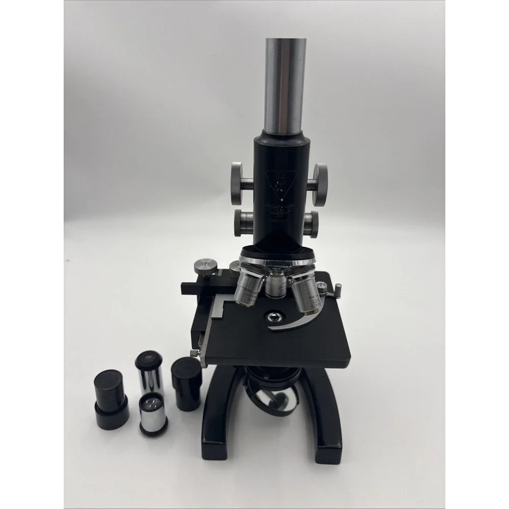 Bausch & Lomb WM5608 Microscope Monocular Vintage Lab Equipment USA